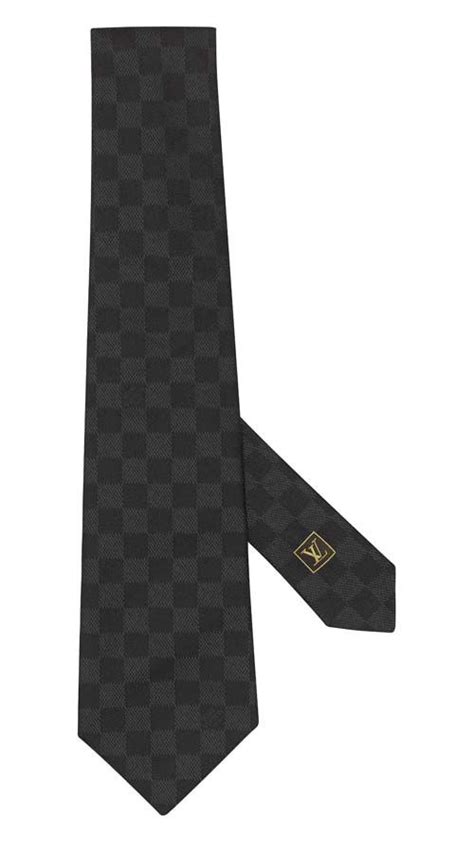 louis vuitton mens ties|louis vuitton damier tie.